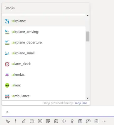 Emoji-genvej i Microsoft Teams til hurtig kommunikation