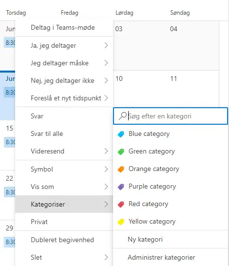 Microsoft Outlook 2023 kalender til tidsadministration i Windows-app
