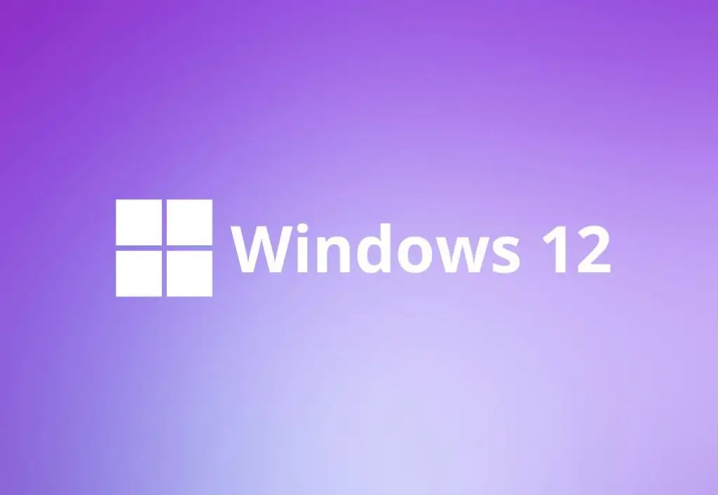 Windows 12 brugerflade med moderne design og nye funktioner