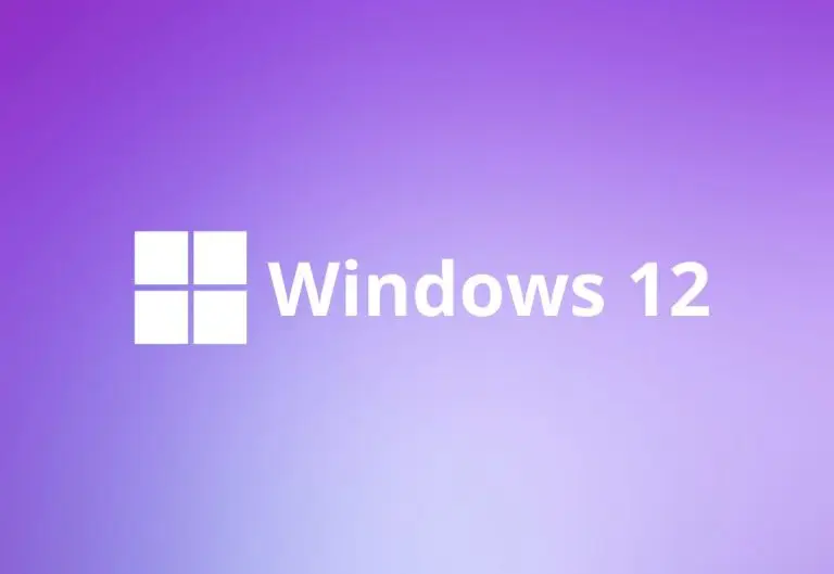 Windows 12 brugerflade med moderne design og nye funktioner