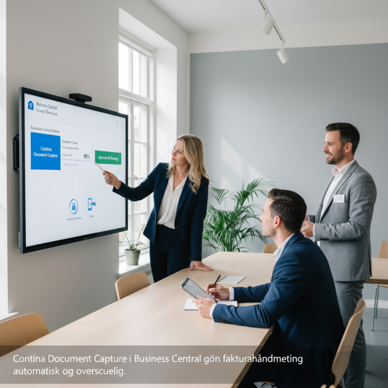 Contina Business Central: få styr på fakturaer og data