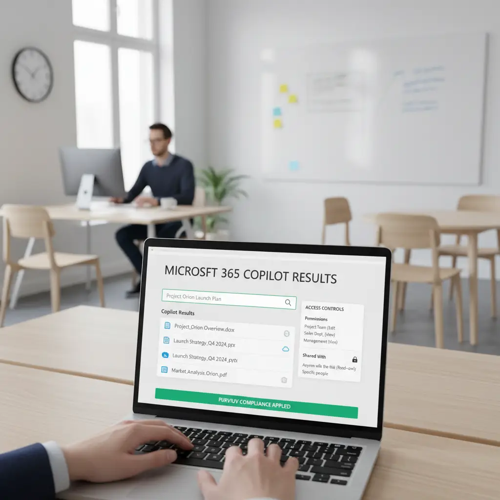 Adgangskontrol i SharePoint og OneDrive til Microsoft 365 Copilot sikkerhed