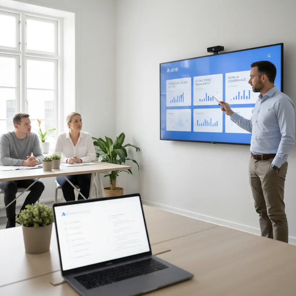 Intune og Conditional Access konfiguration som del af Microsoft 365 backup strategi