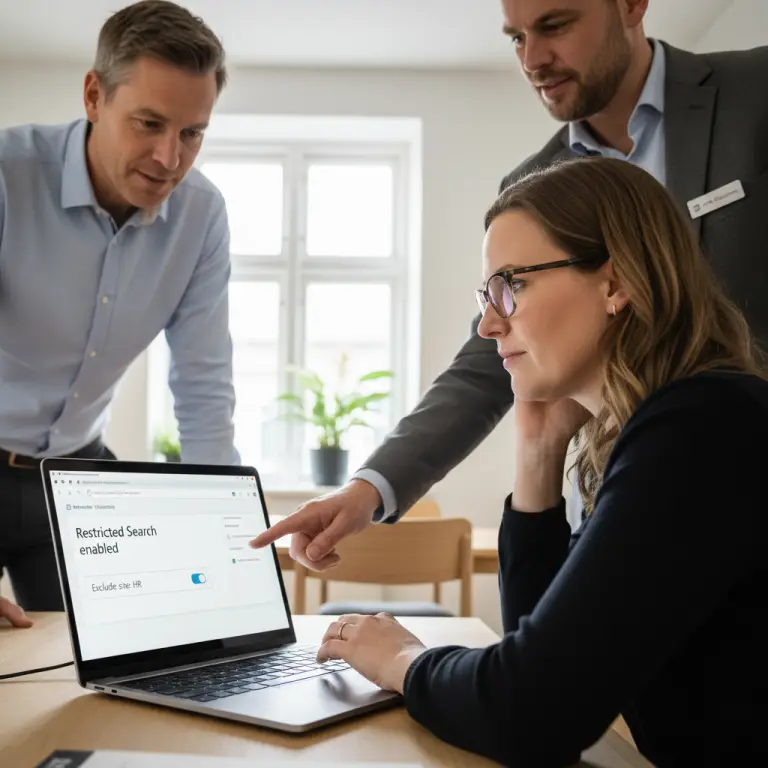 Microsoft 365 Copilot Restricted SharePoint Search begrænser HR-adgang og forhindrer oversharing