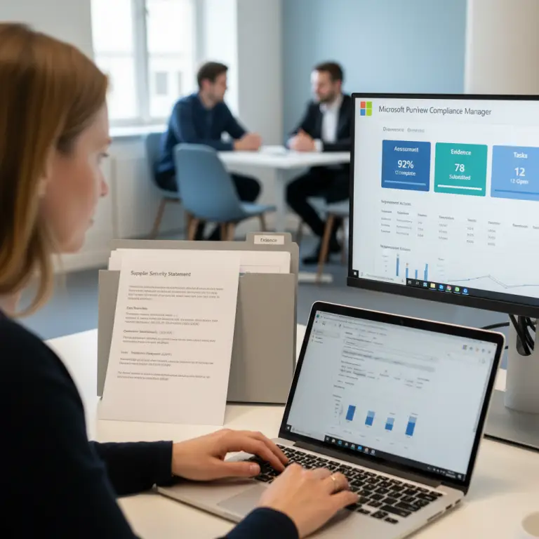 NIS2 krav til underleverandører dokumenteret i compliance-platform med genbrugelige kontroller