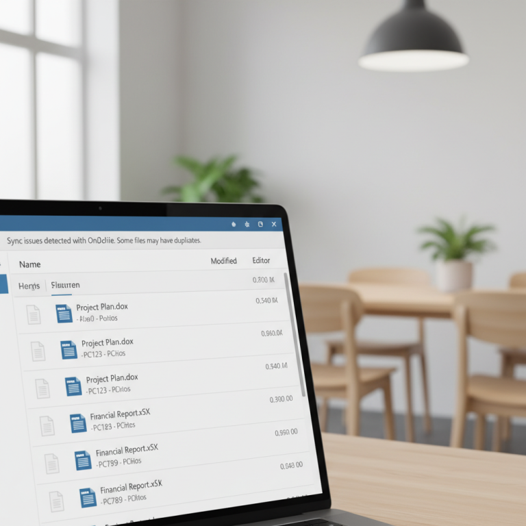 OneDrive konfliktkopi: find årsagen og ryd op uden tab