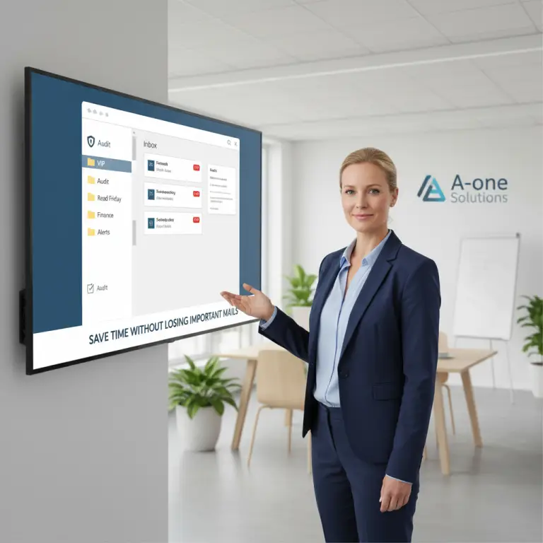 Outlook regler der automatisk sorterer vigtige mails i indbakken