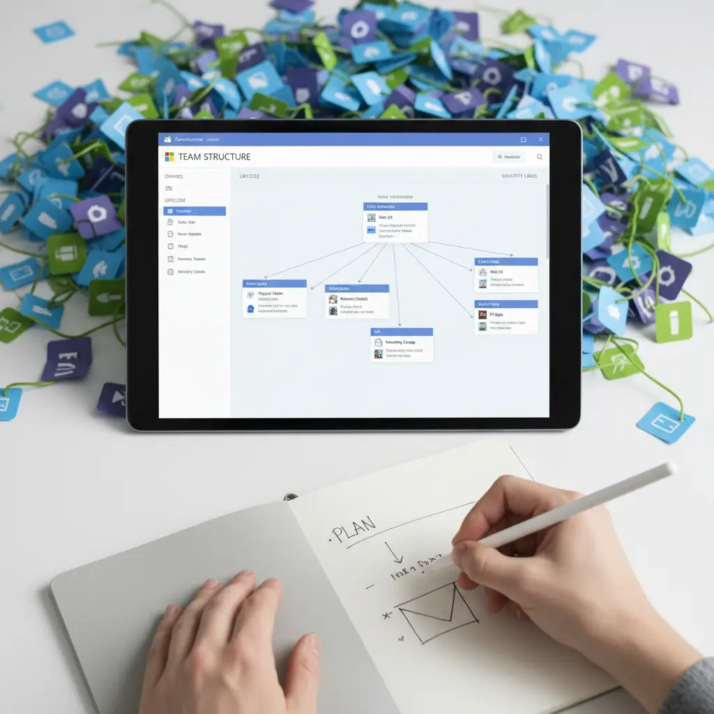 Microsoft Teams governance struktur der stopper kanal-kaos og sprawl
