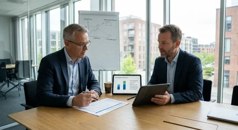 CFO og it-chef analyserer Microsoft 365 E7 ROI og risiko ved skærm
