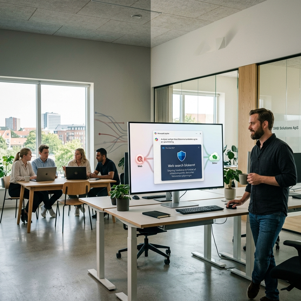 Microsoft Purview DLP Copilot: stop web search-læk