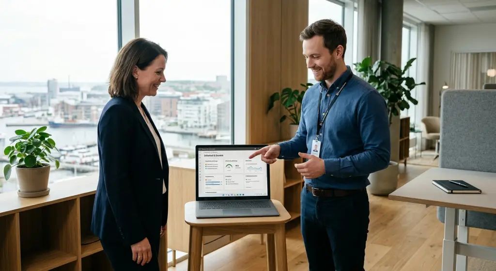 Microsoft 365 Business Premium sikkerhedsoverblik med Defender og NIS2-compliance