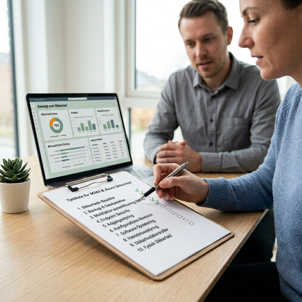 Tjekliste til valg af IT-outsourcing for Microsoft 365 og Azure