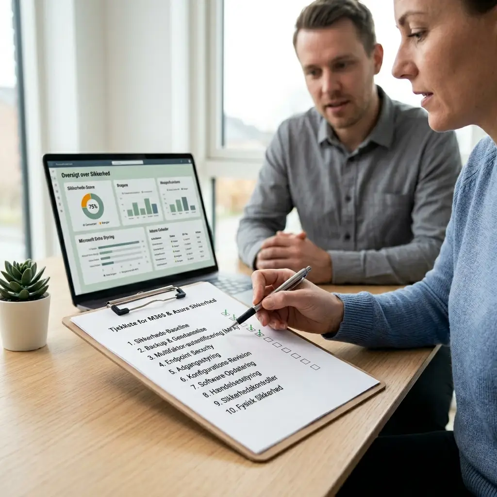 Tjekliste til valg af IT-outsourcing for Microsoft 365 og Azure