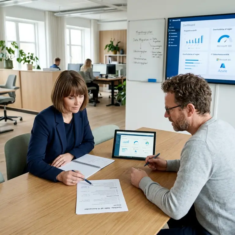 Tjekliste til skift af IT leverandør uden nedetid i Microsoft 365