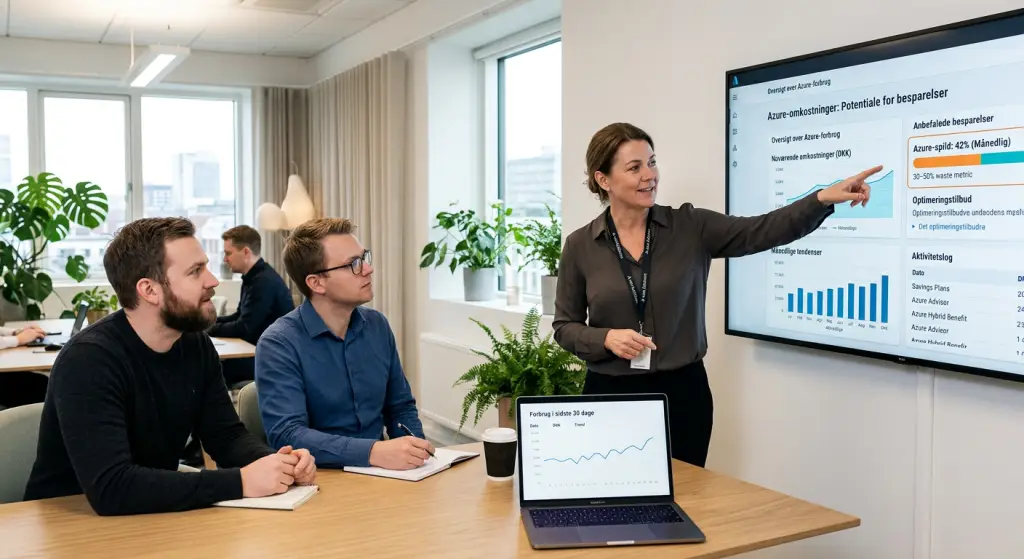 Azure omkostningsoptimering og besparelser med professionel rådgivning fra A-one Solutions
