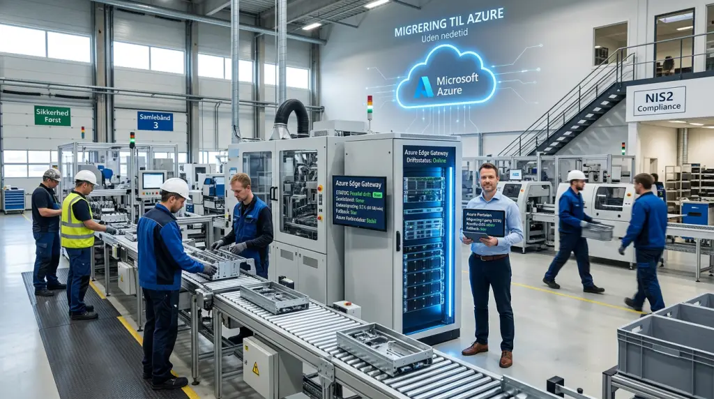 Azure produktion samlebånd migrering konfiguration i Microsoft cloud-infrastruktur