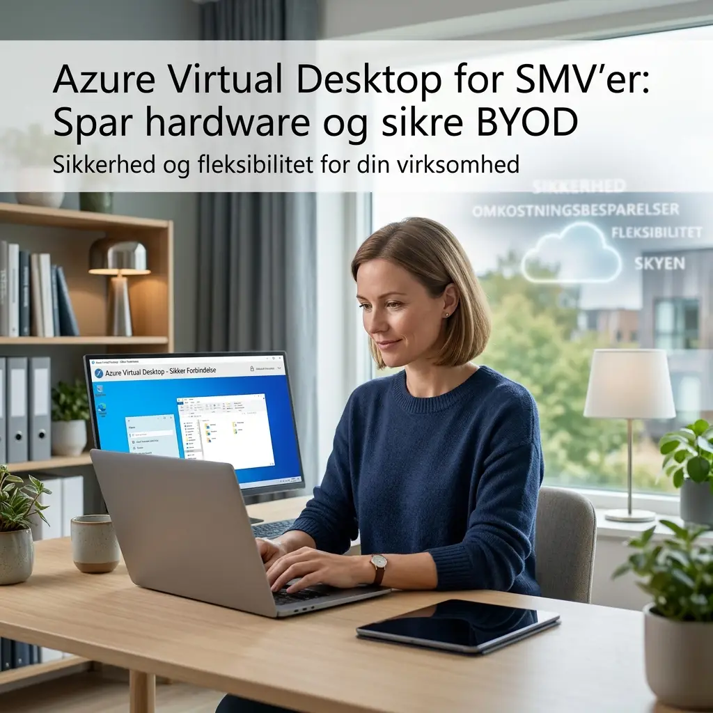 Azure Virtual Desktop sikrer SMV-data uden dyr hardware