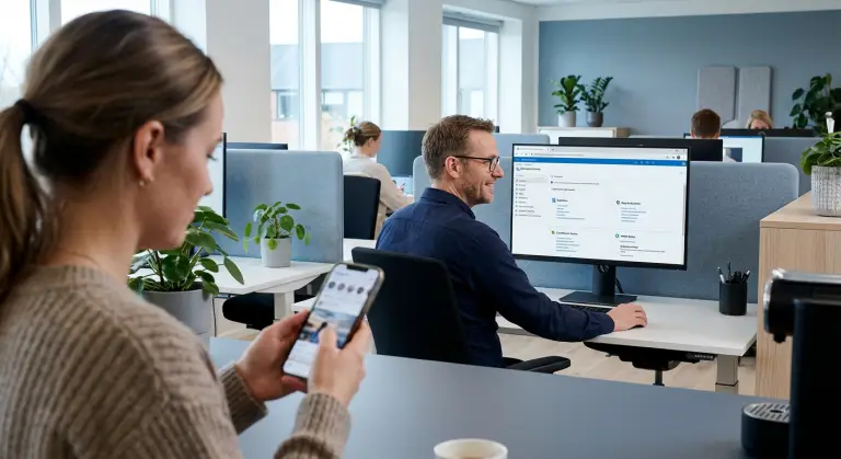 BYOD opsætning med Intune der adskiller firmadata og private data på medarbejderenhed