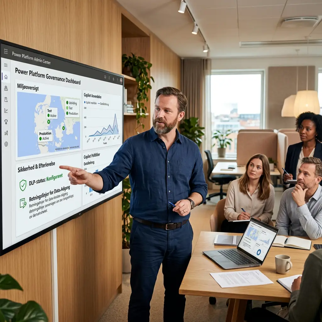 Copilot governance og Power Automate styring i Microsoft 365 miljø