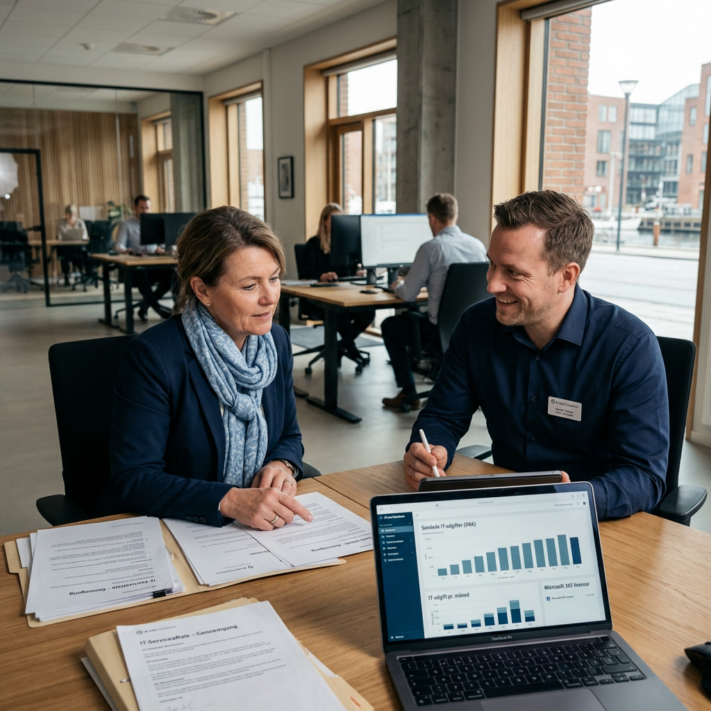 IT-supportaftale prisguide til SMV'er der søger managed IT-support