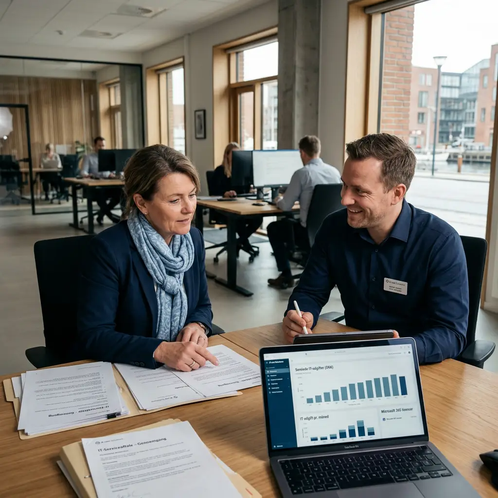IT-supportaftale prisguide til SMV'er der søger managed IT-support
