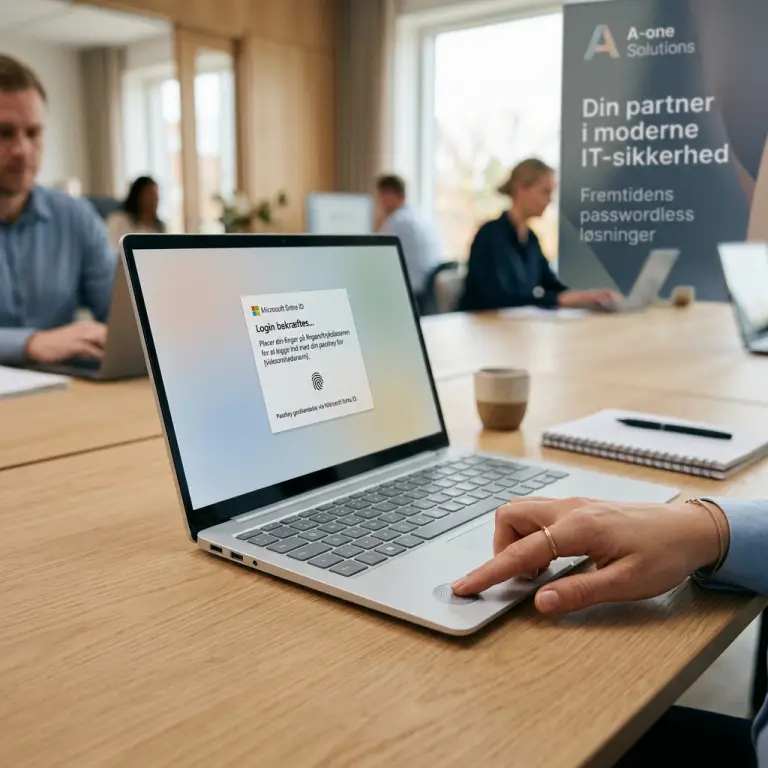 Passwordless login til Microsoft 365 med passkeys og Entra ID