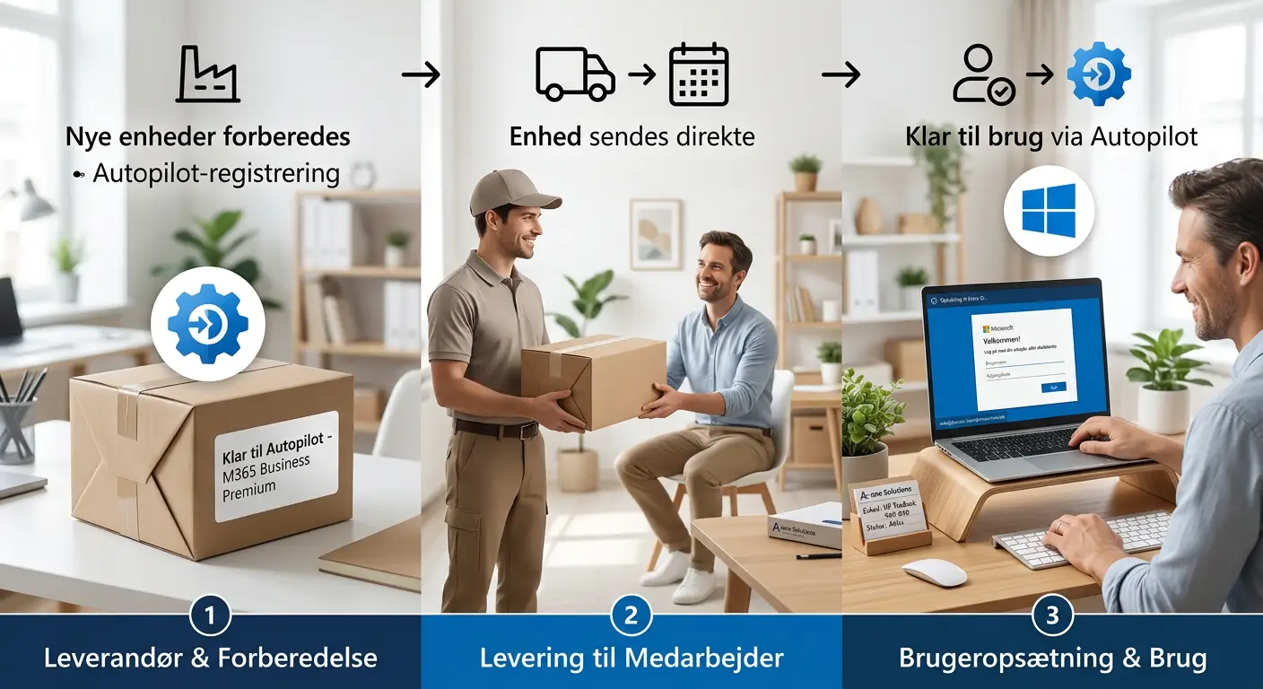 Sammenligning af MDM og MAM i Microsoft Intune til firmaejede og private enheder