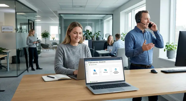 AI-agent i Microsoft 365 hjælper SMV med automatisering og IT-support
