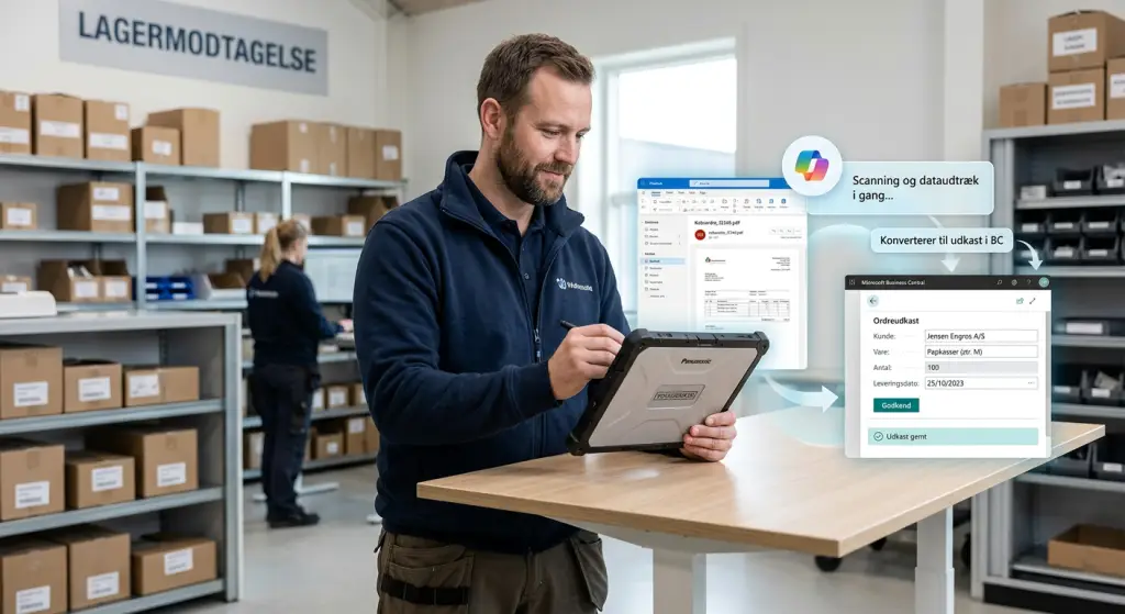 AI-automatisering af engros PDF-ordrer til ERP-system