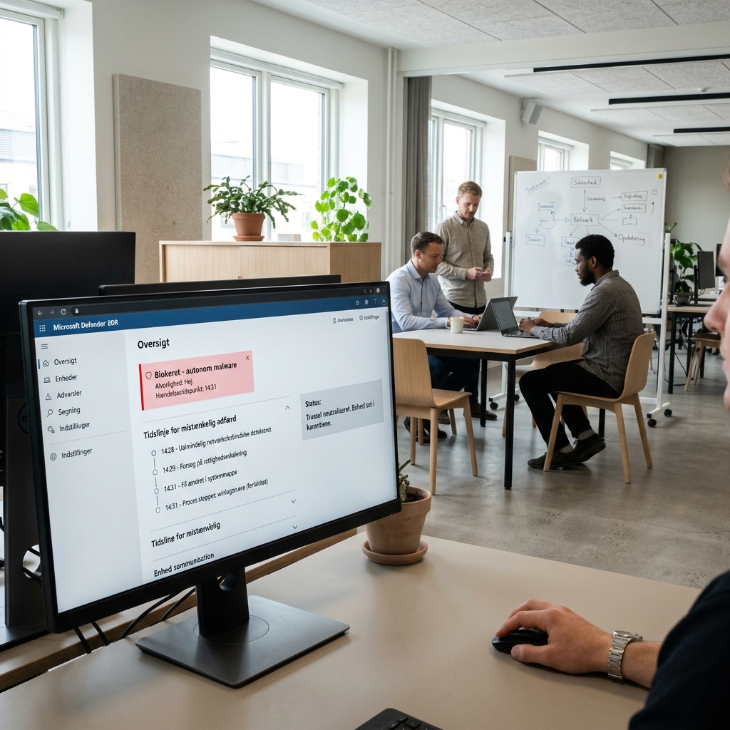 Endpoint Detection and Response blokerer autonom malware i realtid