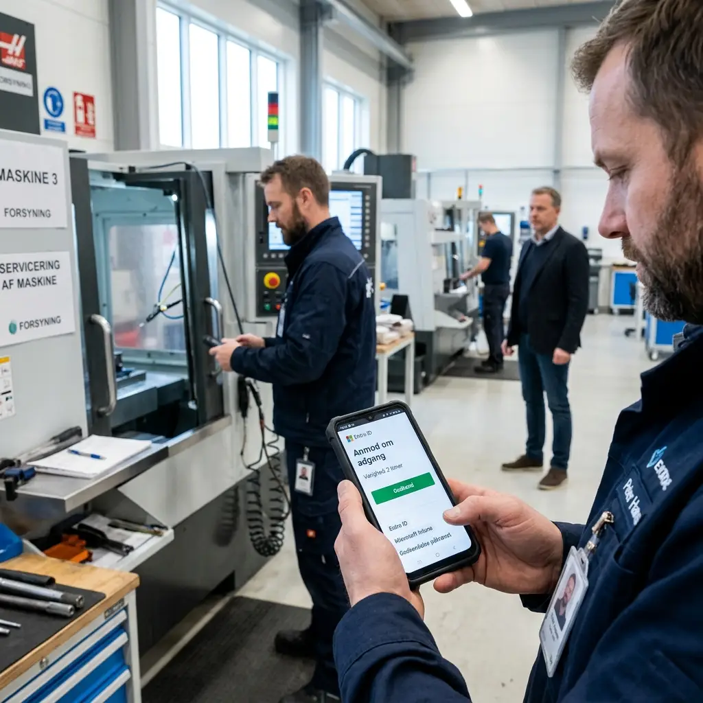 Sikker fjernadgang for maskinleverandører på fabriksgulvet