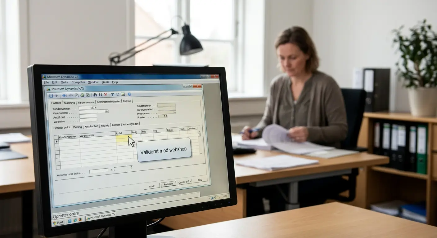 Computer-using agent i Copilot Studio der betjener et ældre ERP-system