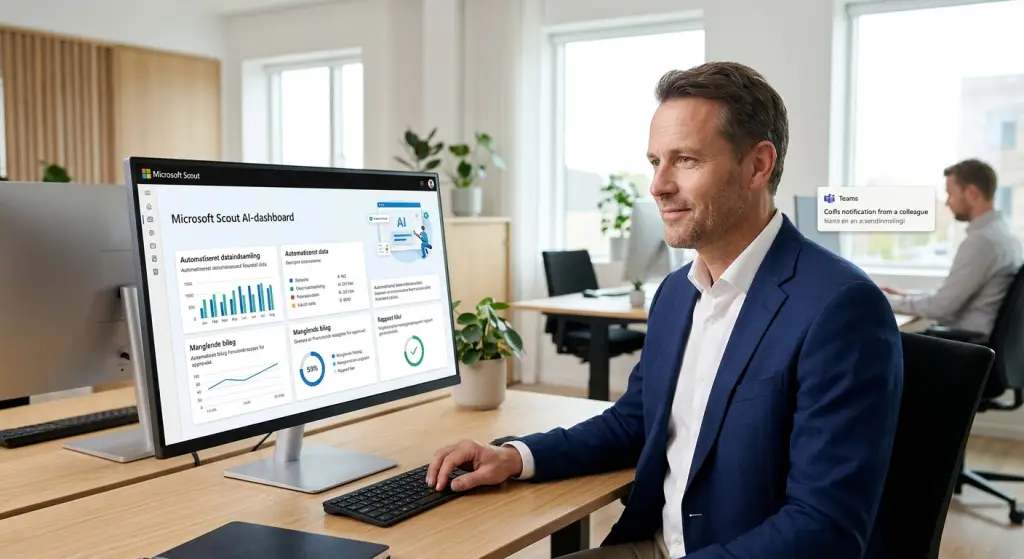Microsoft Scout AI guide til CFO'er om autonome agenter
