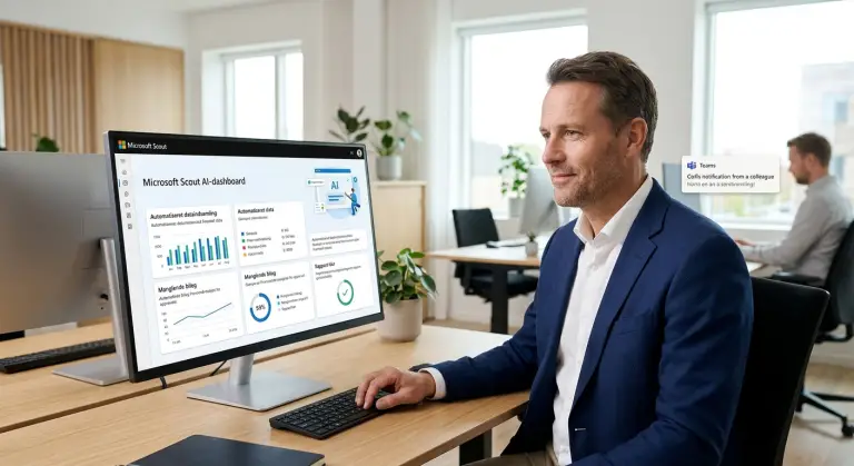 Microsoft Scout AI guide til CFO'er om autonome agenter
