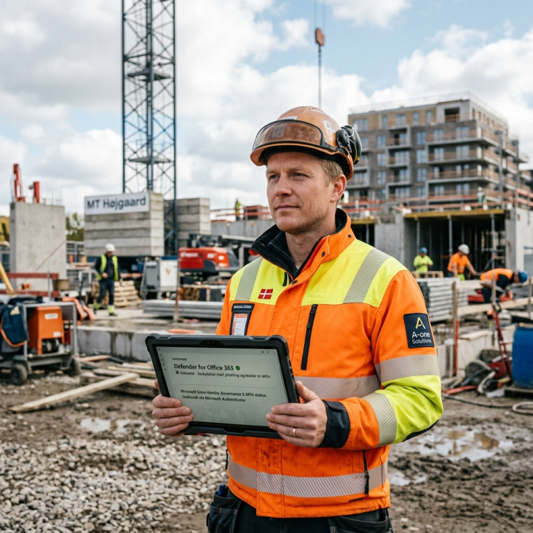 Stop AI-phishing i byggebranchen med sikker drift