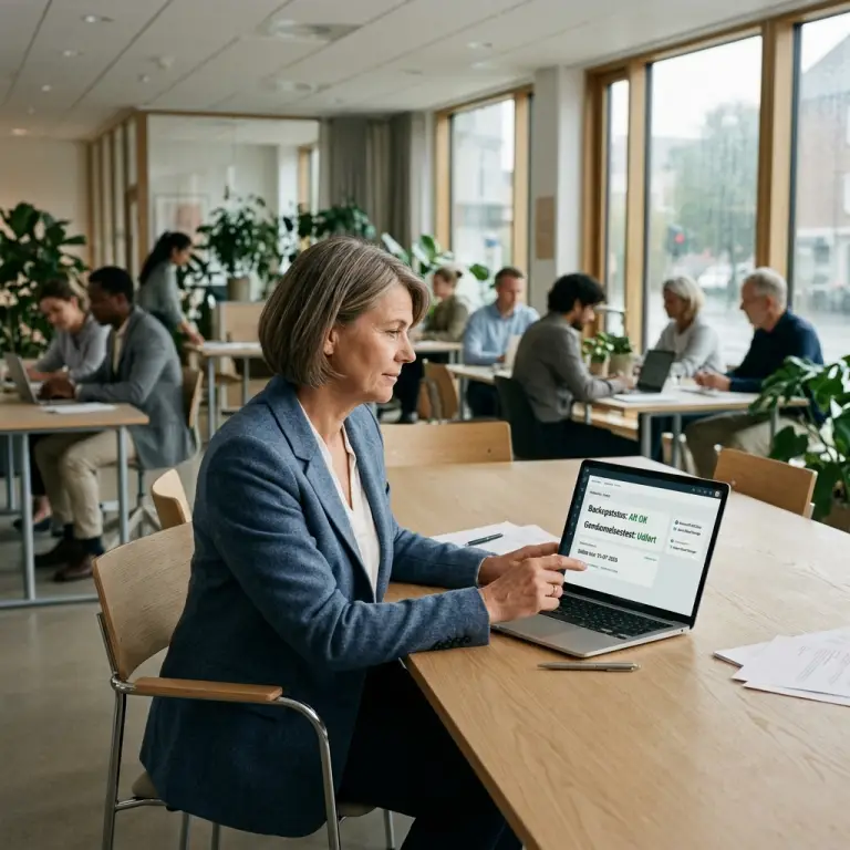 Backup-løsning til SMV med gendannelsestest i gang