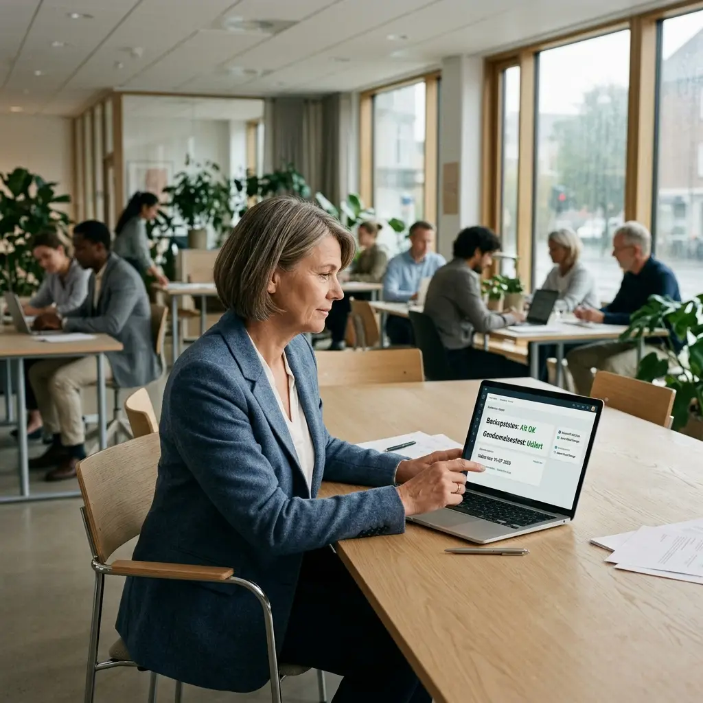 Backup-løsning til SMV med gendannelsestest i gang