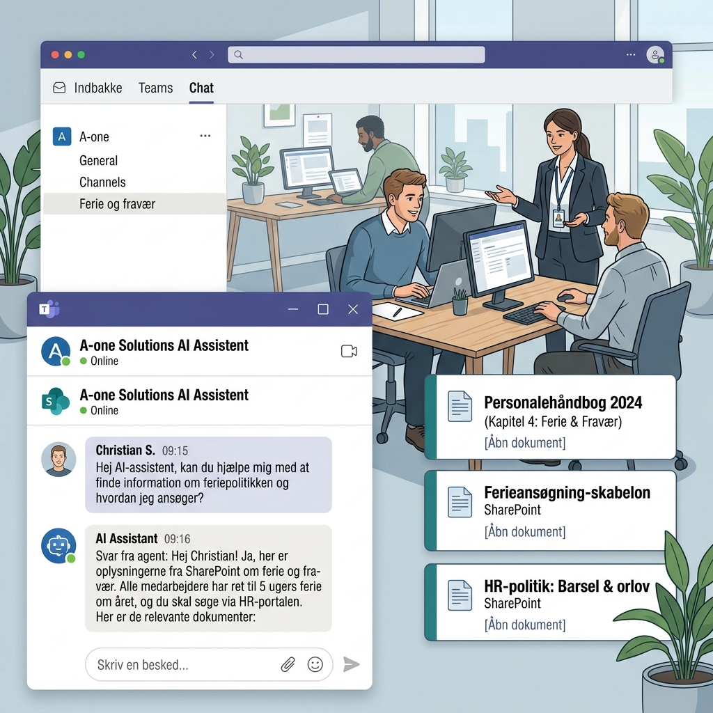 Trin-for-trin opsætning af agent i Copilot Studio med SharePoint som videnskilde