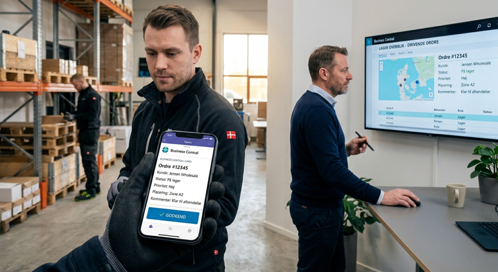 Microsoft Teams ordregodkendelse til SMV virksomheder