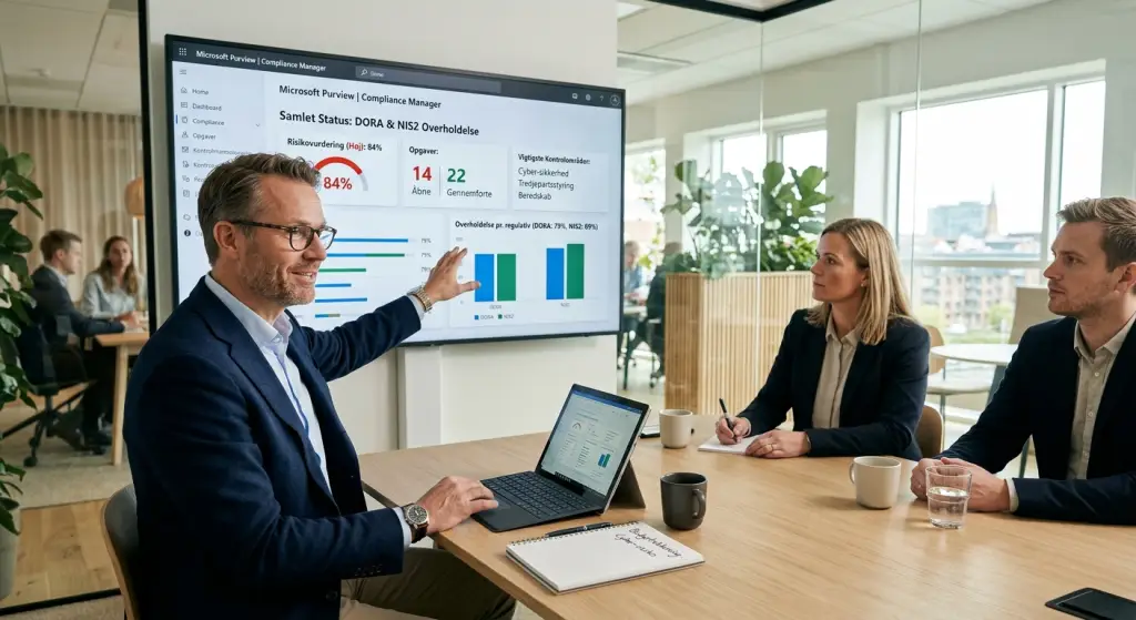 CFO gennemgår NIS2 og DORA compliance-budget for 2026