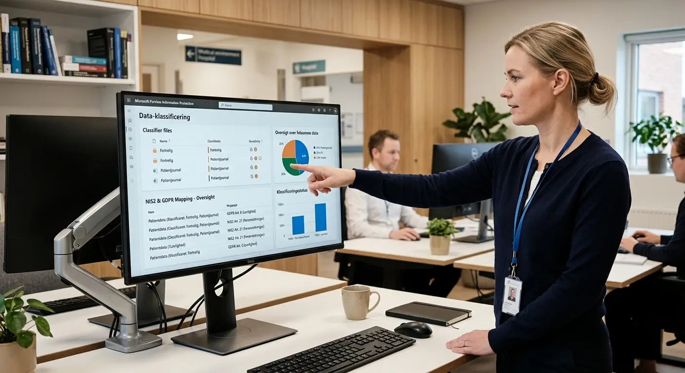 Microsoft Purview klassificerer patientdata til NIS2 og GDPR