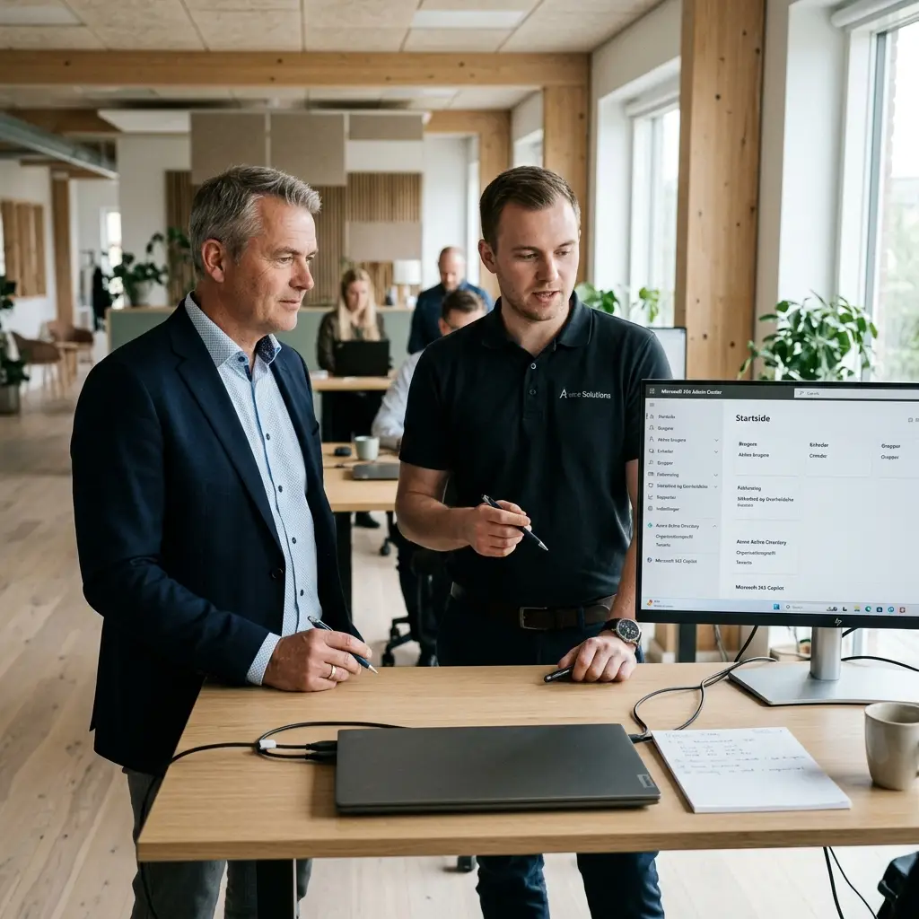 Certificeret partner til outsourcing af IT-support
