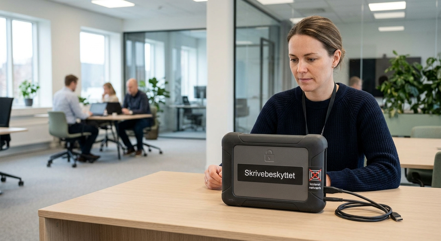 Skrivebeskyttet immutable backup isoleret fra netværket beskytter mod ransomware