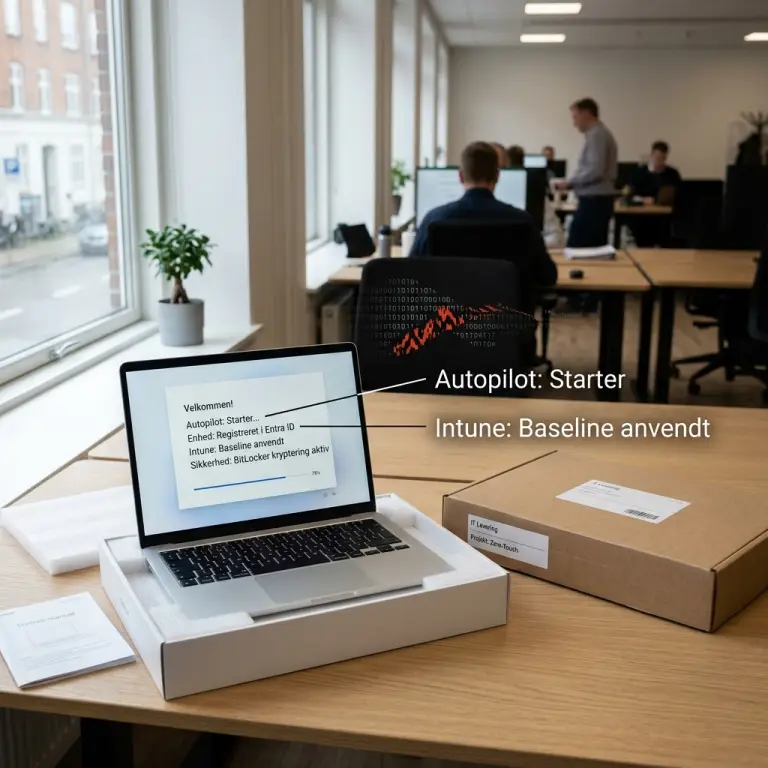 Zero-touch IT-sikkerhed med Autopilot og Intune opsætning