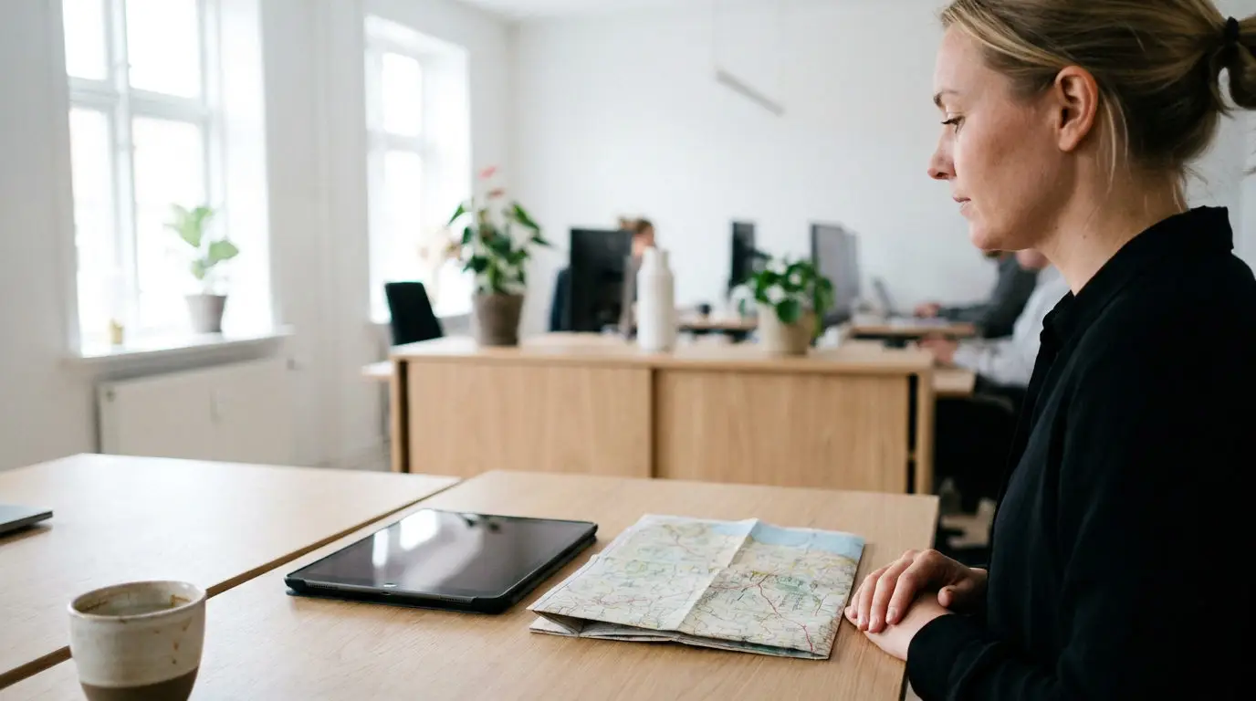 Beregning af kørselstid og pris for it support i Trekantområdet