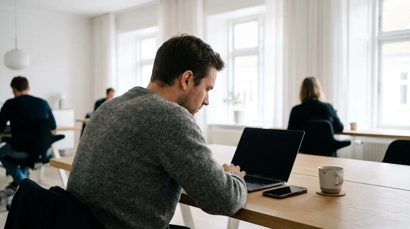 IT-administrator konfigurerer midlertidig adgang som del af sikker MFA-proces